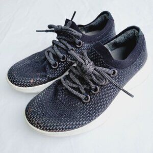 Allbirds Women's Navy Tree Dasher Knit Running Shoes - size 8.5